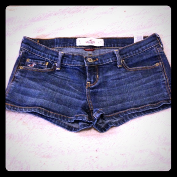 Hollister jean short size 5 w 27