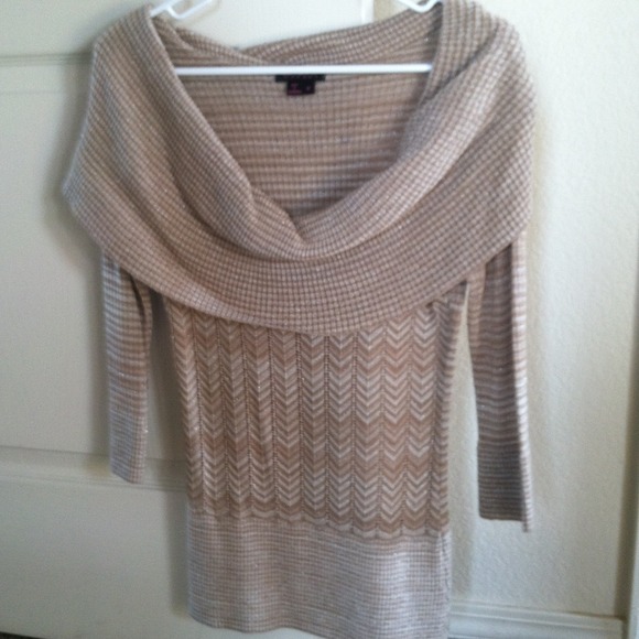 Beige dressy sweater