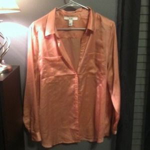 light pink sheer shirt!