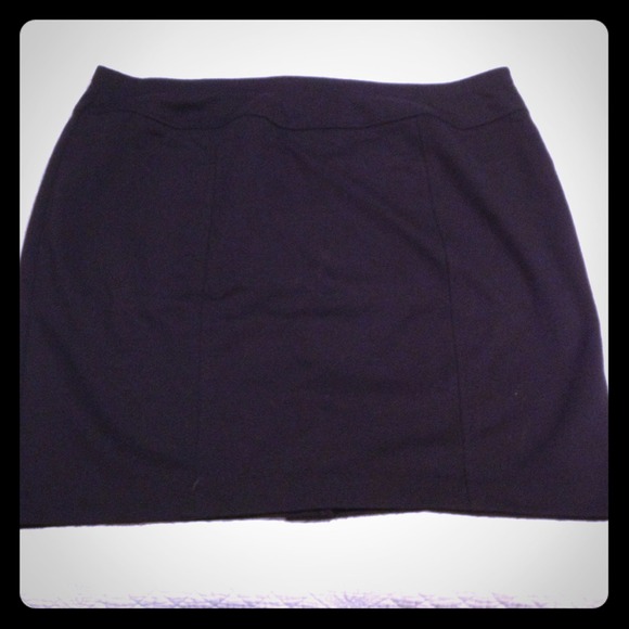 Xxl black dress skirt