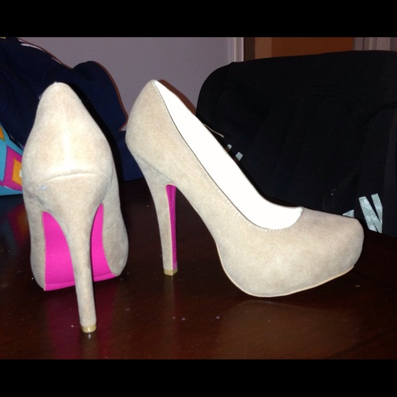 Nude heels