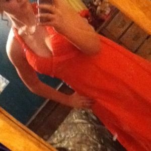 Prom dress and jewlrey!