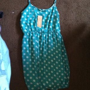 Beautiful poka dot summer dress