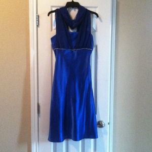 REDUCED!!! Royal Blue cocktail or evening dress.