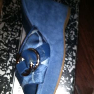 Authentic Coach Wedge Sandal