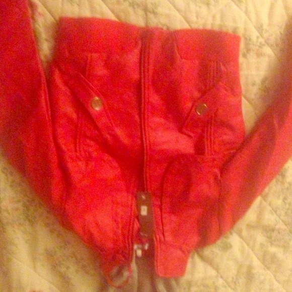 Red jacket. Brand new never worn