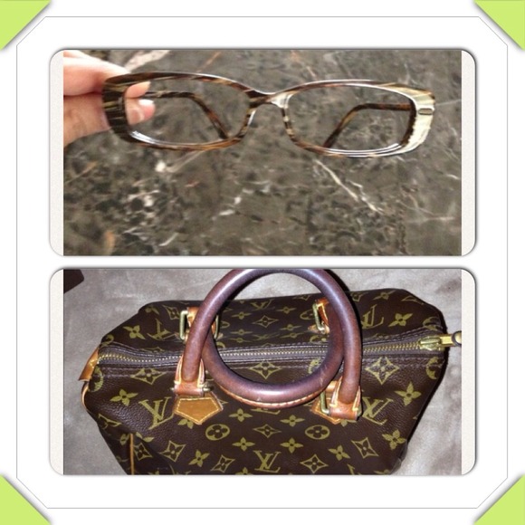 Bundle Gucci Eyeglasses/LV Speedy 25 & CC wallet