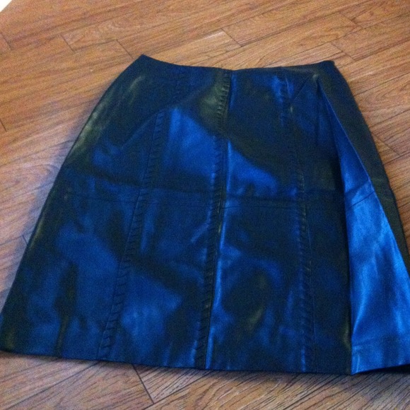 Black PVC Skirt