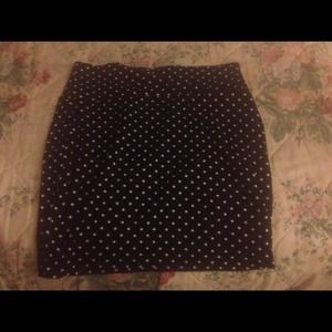 Cute Polka dot skirt.