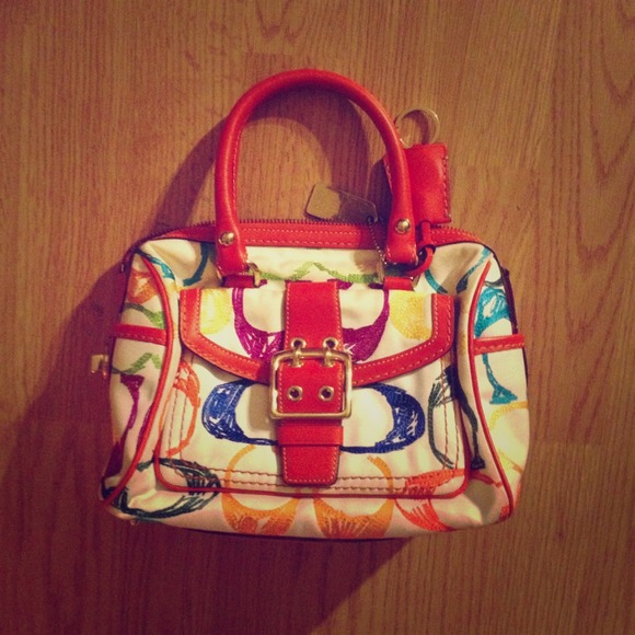 Authentic coach purse