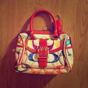 Authentic coach purse