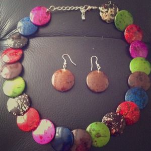 Vintage set. Hand made
