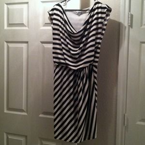 Black & White Stripe Dress