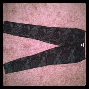 Peacock skinny jeans