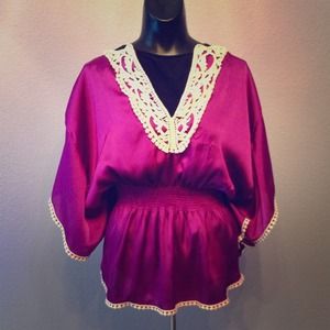 Feminine Jewel Toned Top