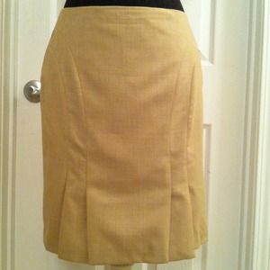 Classy Khaki Skirt