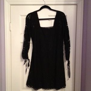 Gorgeous Vintage Inspired Black Lace Dress