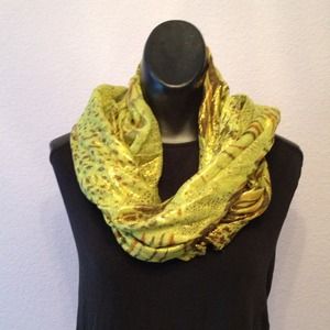 Green and Gold Scarf