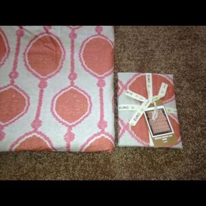Organic Bead Print Ikat Duvet Cover + Sham