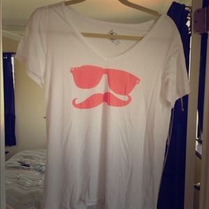 Mustache tee