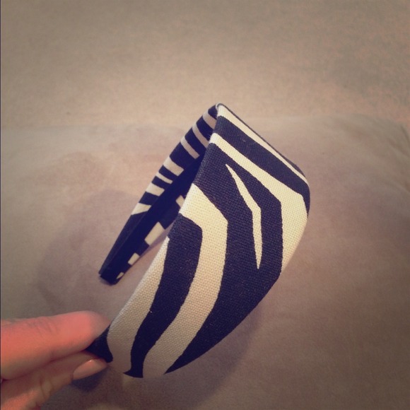 JCrew zebra headband
