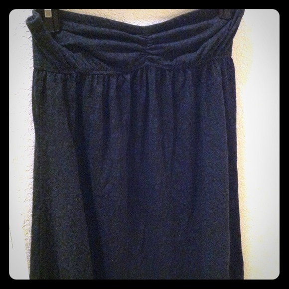 Strapless dress