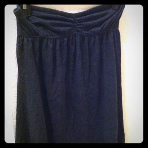 Strapless dress