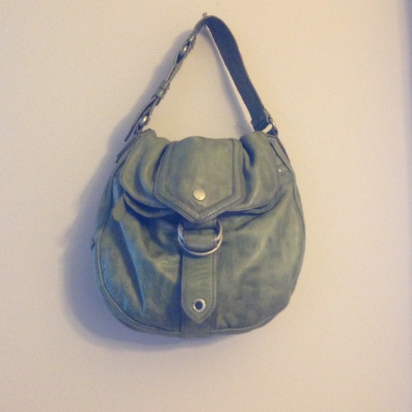 Marc by Marc Jacobs Olive Green Leather Hobo