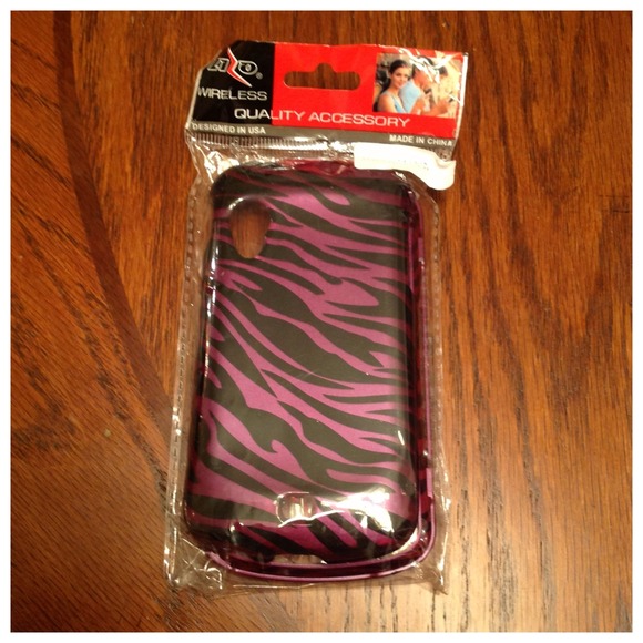 Purple zebra Snap-on phone case for Samsung Galaxy