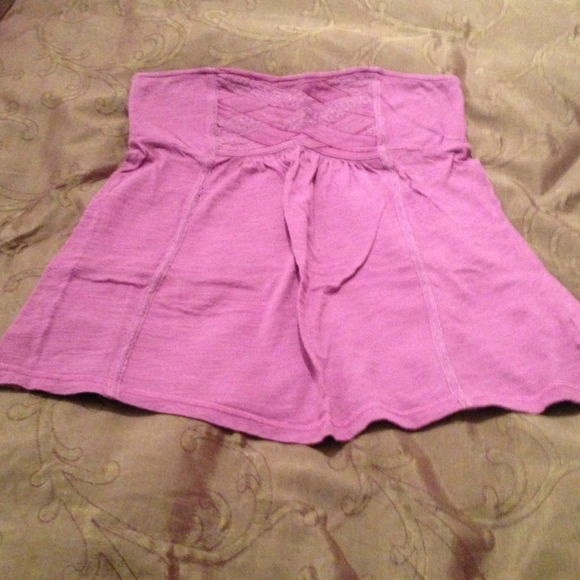 SOLD in bundle! Purple sun top
