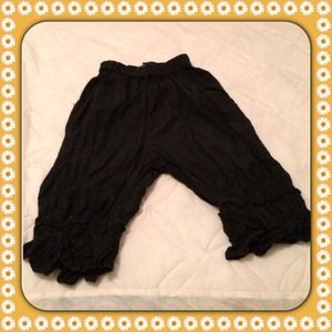 Vintage Black bloomer style shorts