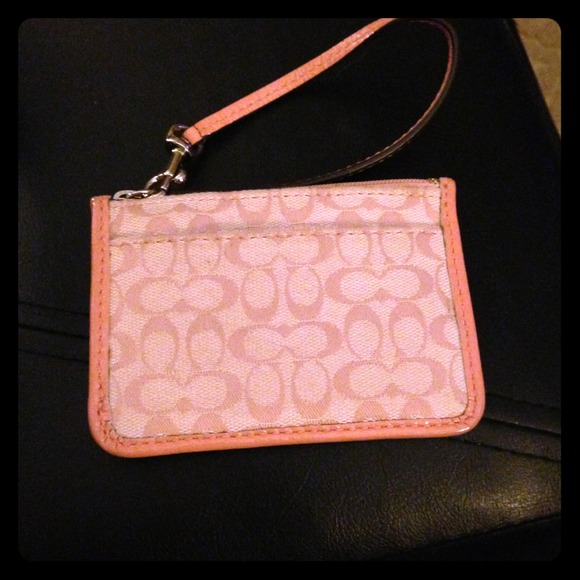 Coach mini ID wristlet