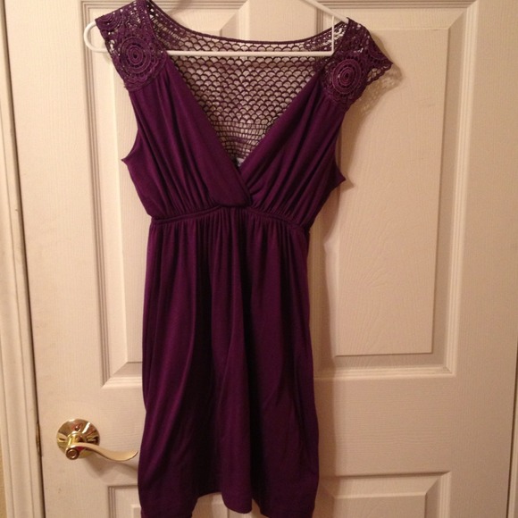 Purple Summer Dress