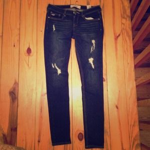 HCO dark wash skinny jeans