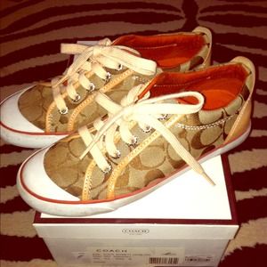 Almost new coach shoes!