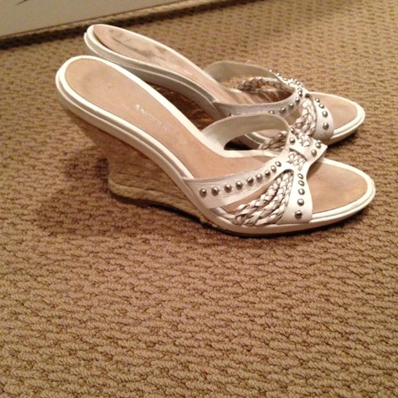 Studded white espadrilles - Picture 1 of 3