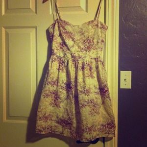 Floral dress from Francesca's Collections