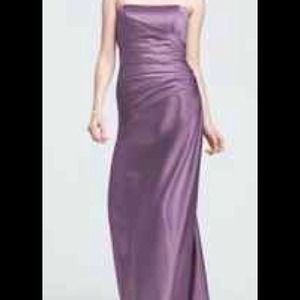 Wisteria David's Bridal maids gown