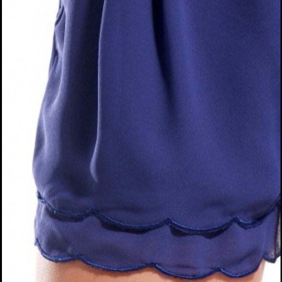 Shop Akira Shorts - 🚫SOLD🚫Scallop Hem Play Shorts in Cobalt Shop Akira Shorts - 🚫SOLD🚫Scallop Hem Play Shorts in Cobalt
