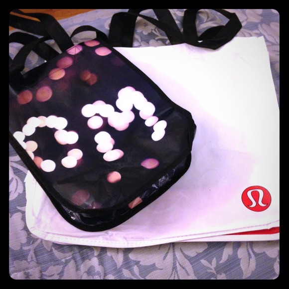 2 Lululemon Shopping Bags