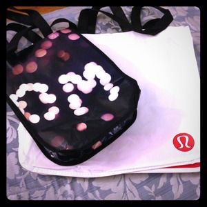 2 Lululemon Shopping Bags