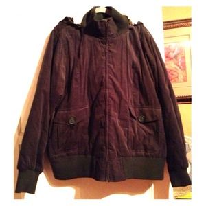 Chocolate brown corduroy jacket