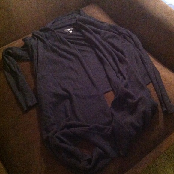 Mossimo black wrap around sweater