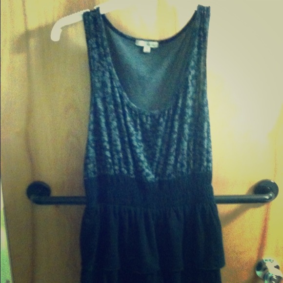 Black and gray dress - Picture 1 of 2