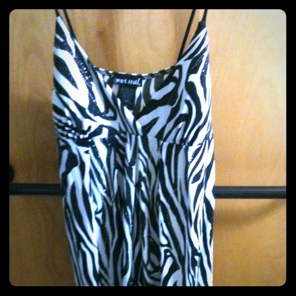 Zebra pattern dress - Picture 1 of 2
