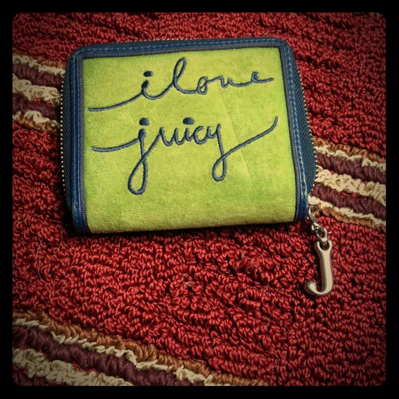 Juicy couture velour wallet