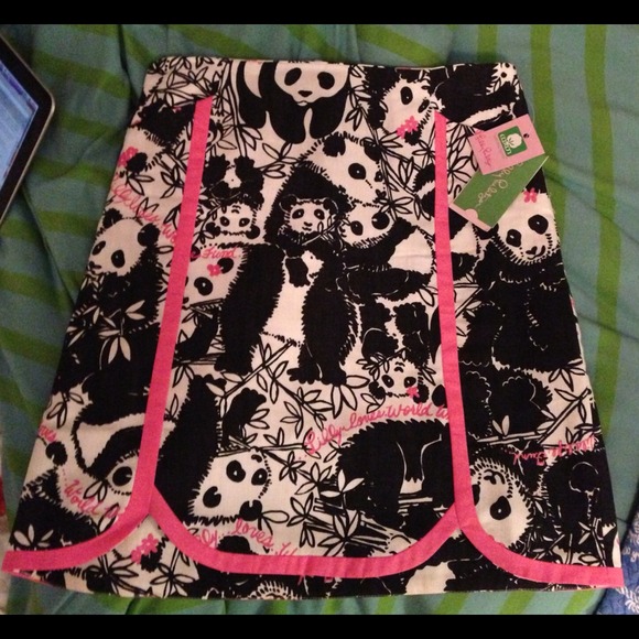 Nwt Lilly Pulitzer pandemonium Roslyn skirt size 0