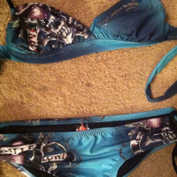 Ed Hardy Other - 🌟🌟SOLD 🌻🌻Ed Hardy bikini