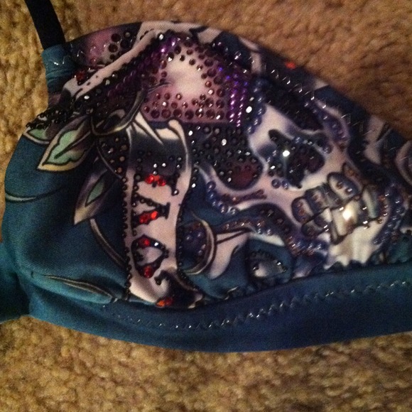 🌟🌟SOLD 🌻🌻Ed Hardy bikini - Picture 2 of 4