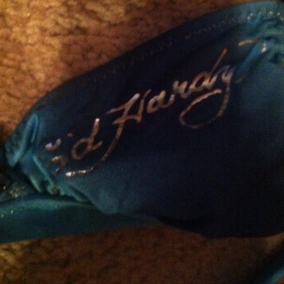 🌟🌟SOLD 🌻🌻Ed Hardy bikini - Picture 3 of 4